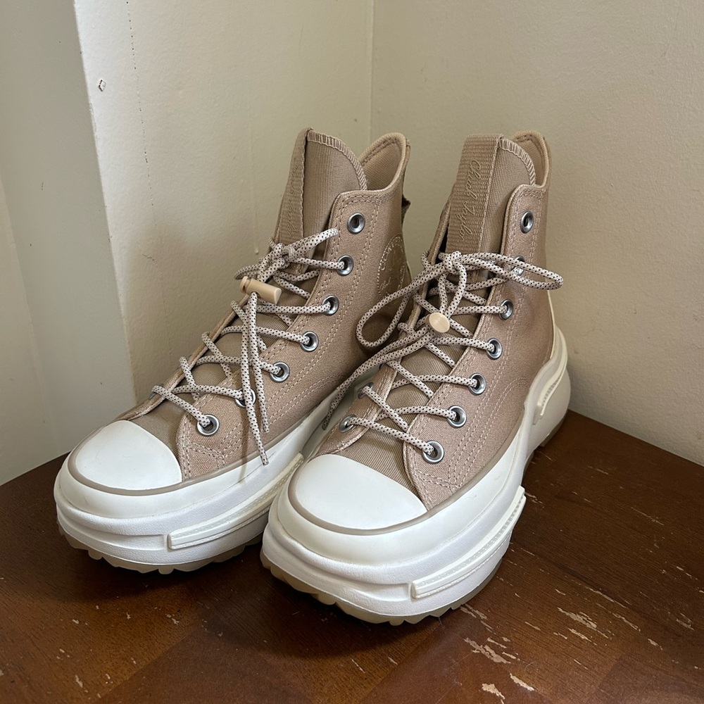 Converse run star legacy cx high nomad khaki oatmilk egret women’s 6.5